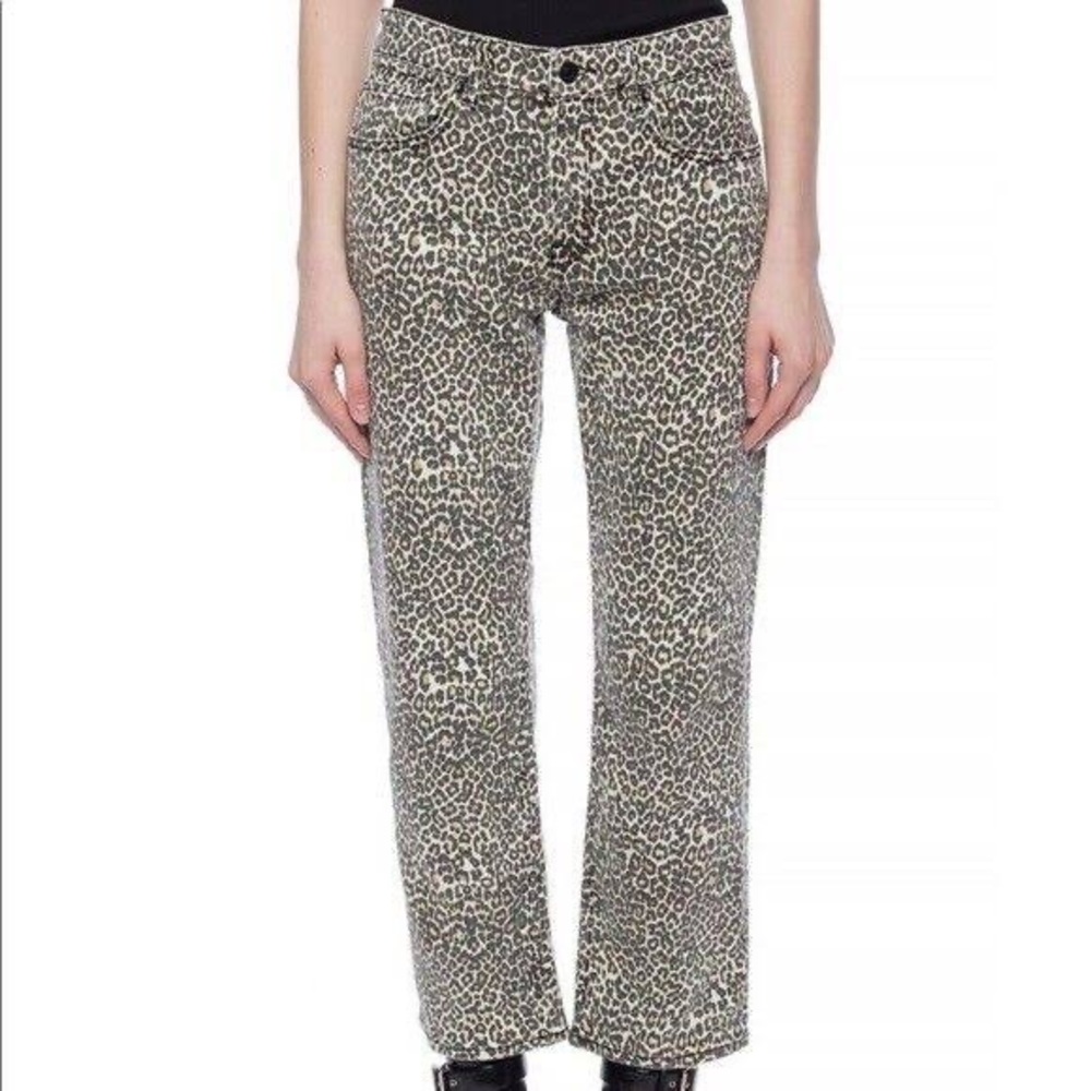Allsaints Animal Print Jeans